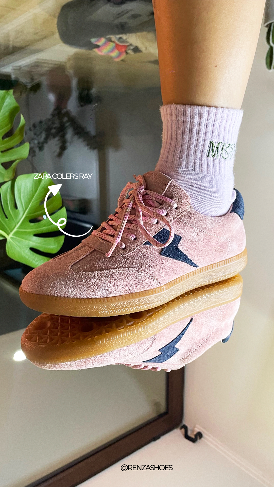 Zapas Colors Ray⚡️ Rosa