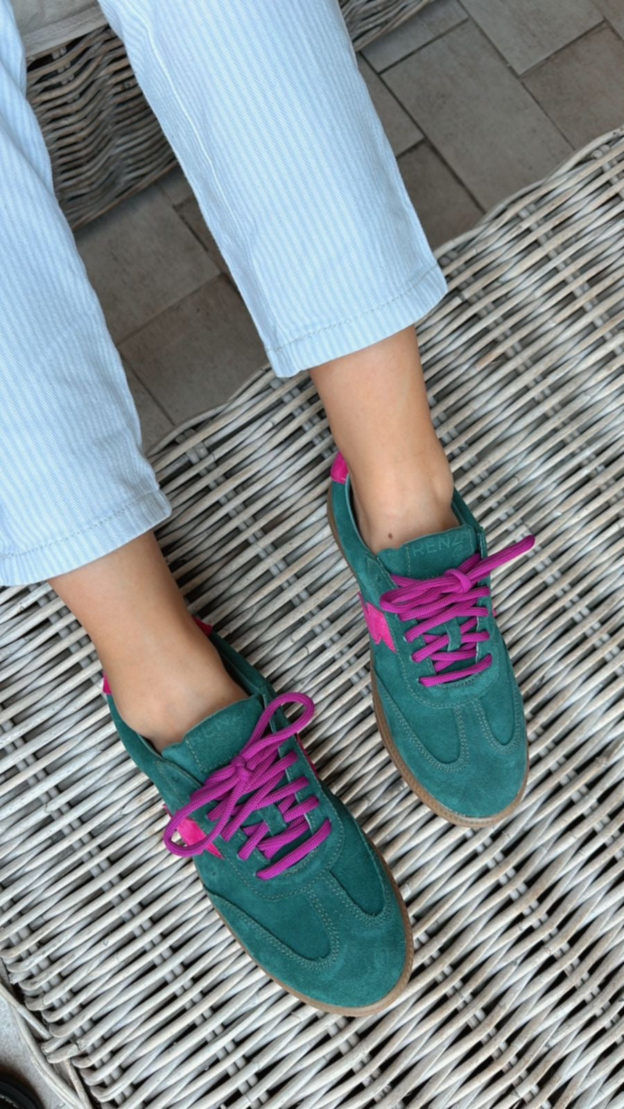 Zapas Colors Ray ⚡️ Verde Fucsia