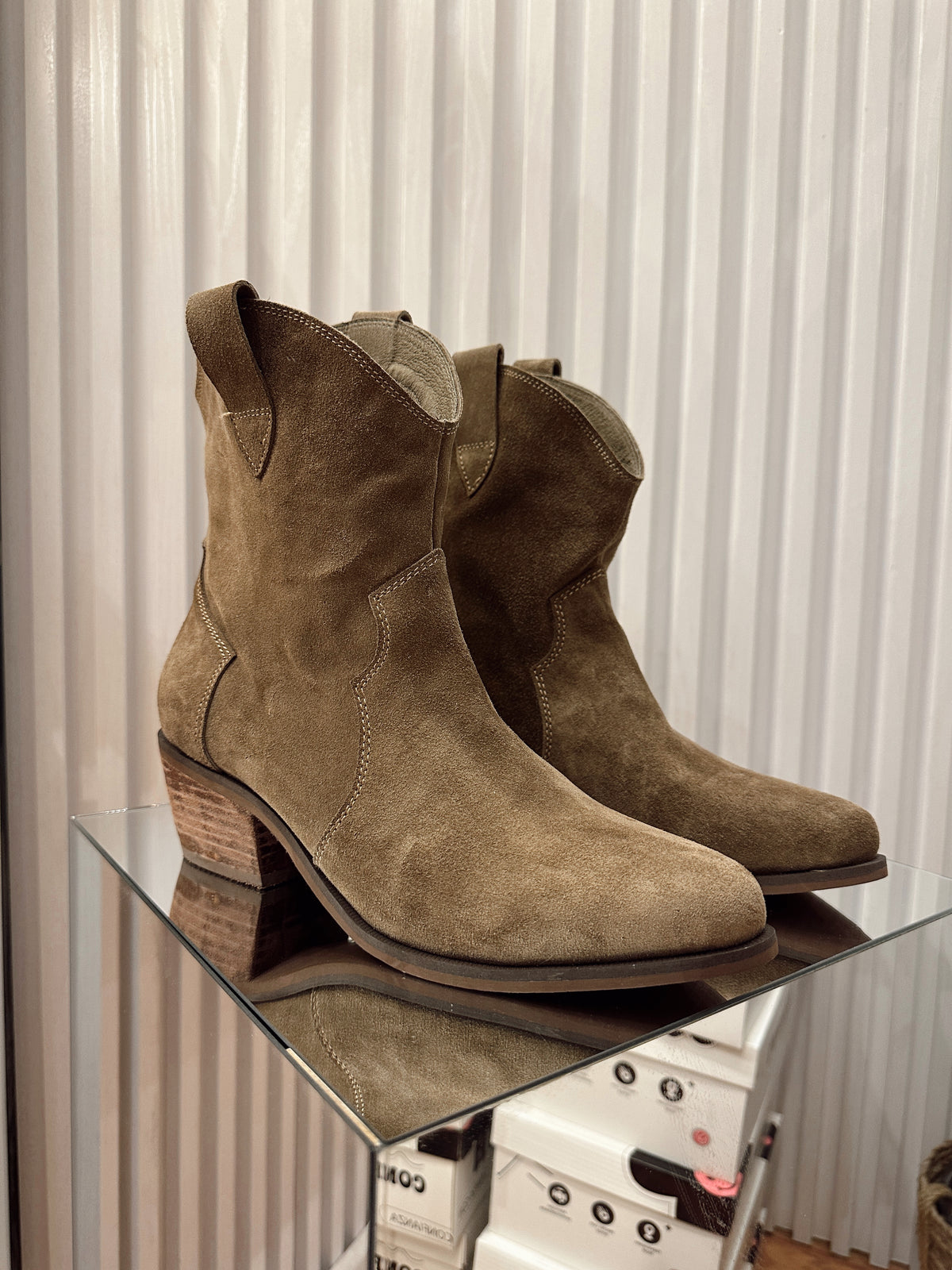 Bota Ranch Taupe Reno