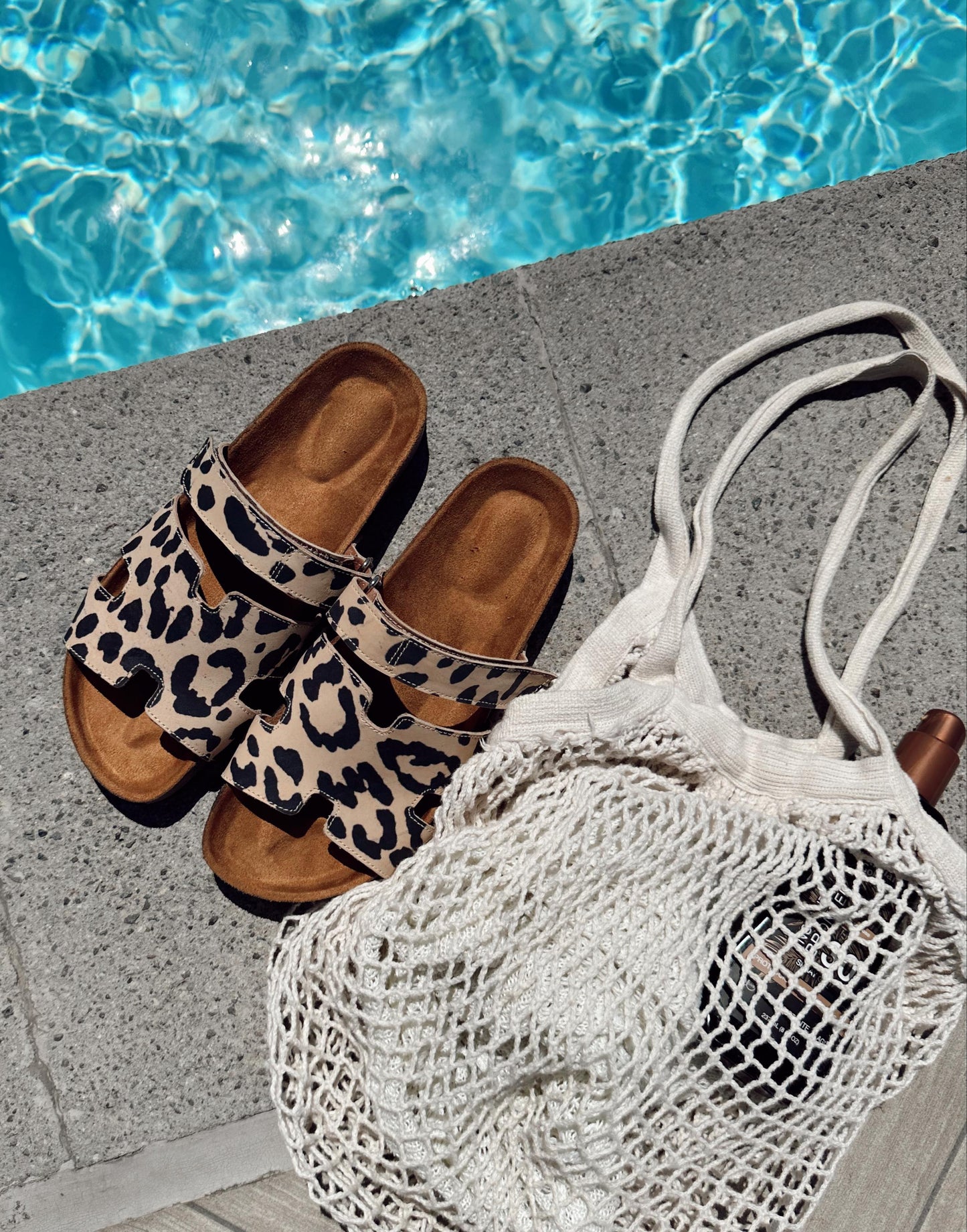 Sandalia Marsella Print Beige Baja