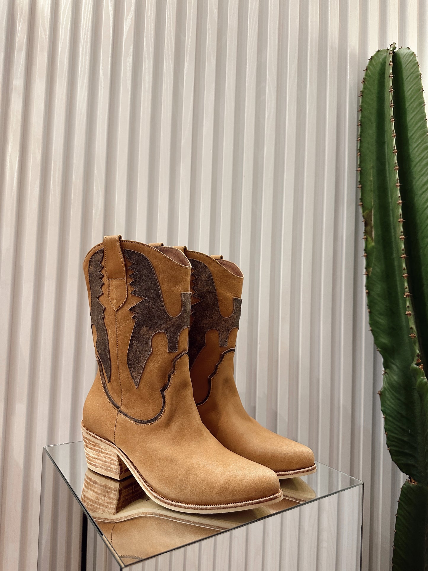 Bota Tex Camel|Café
