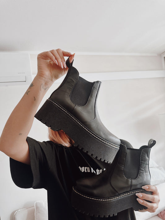 Chelsea Black 7cm 🖤