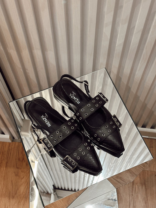 New Babucha Rome Anaconda negro