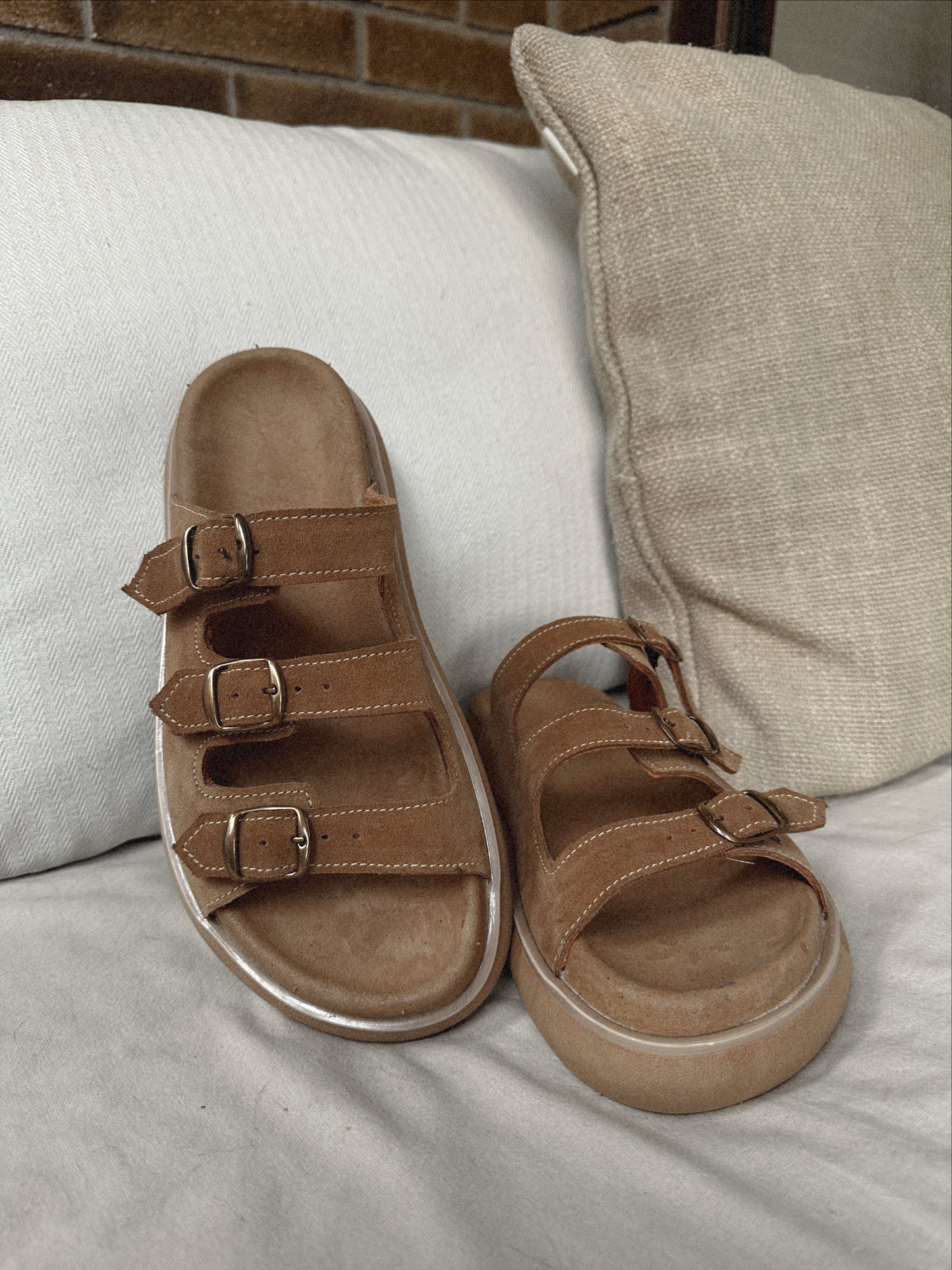 Sandalia Voga 🌟 Camel