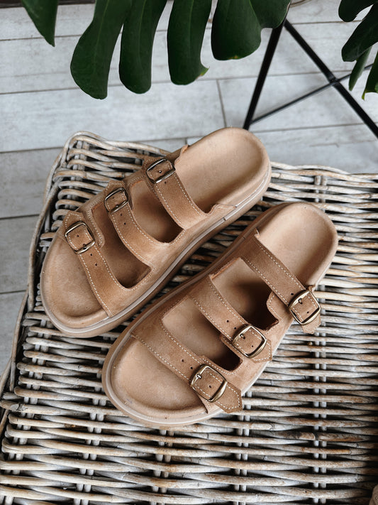 Sandalia Voga 🌟 Camel