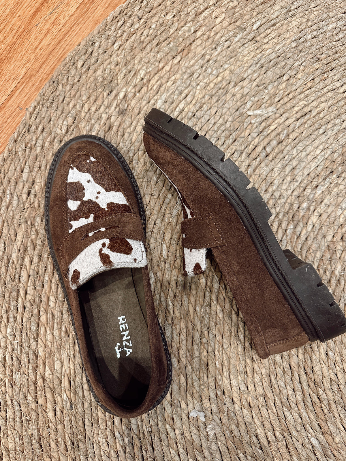 New Mocasín Chocolate Cow